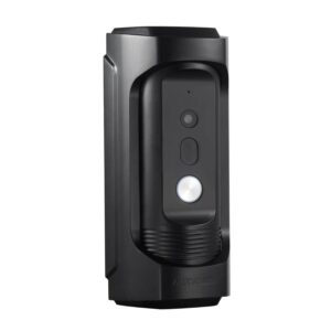 Hikvision Vandal Resistant Door Station, 1 Button, Zinc Alloy, POE, HD720P, IP66