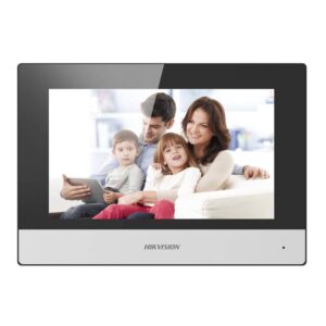 Hikvision 2nd Gen. 2 Wire Intercom, 7" Touch Screen Room Station, WiFi