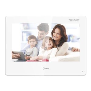 Hikvision 2nd Gen IP Intercom, 10" Android Room Station, PoE, 12VDC, White