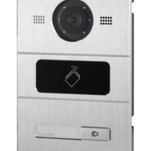 Hikvision Villa Door Station, 1 Button, Aluminium, PON, HD720P, IP65